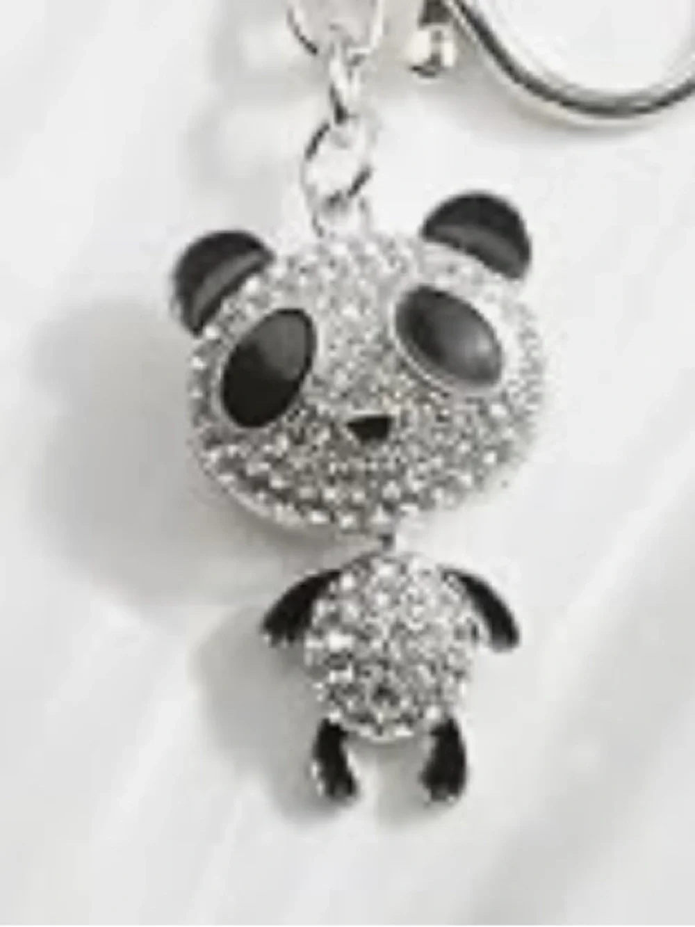 Panda purse/bag charm Keychain
